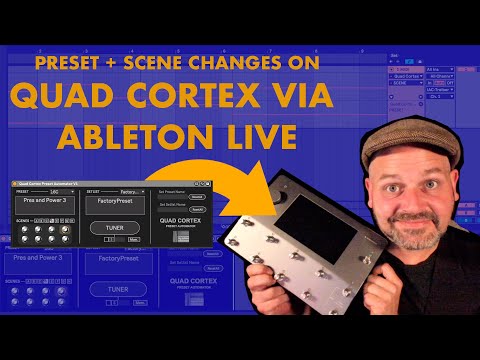 How to control Neural DSP Quad Cortex via Ableton Live - Max for Live device
