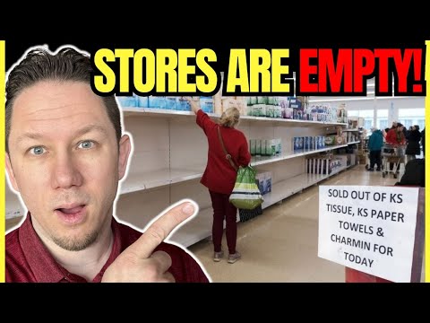 People PANIC as Stores RUN OUT of Products - Port Strike 2024