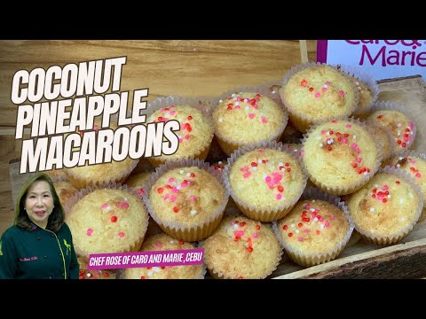 Coconut Pineapple Macaroons