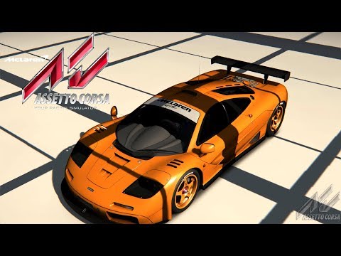 MCLAREN GTR 1995 - ASSETTO CORSA PC 1080p 60fps Gameplay - Laguna Seca