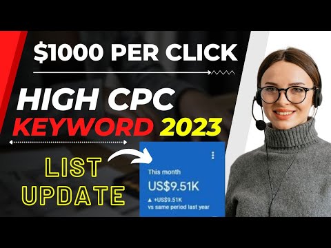 $1000 Per Click 😮 USA High CPC Low Competition Keywords list 2022-23 I High CPC Keywords for AdSense