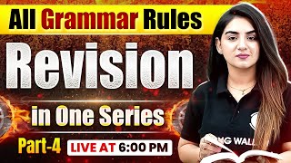 All Grammar Rules Revision | English Grammar for Competitive Exams | by Anchal Ma'am #4