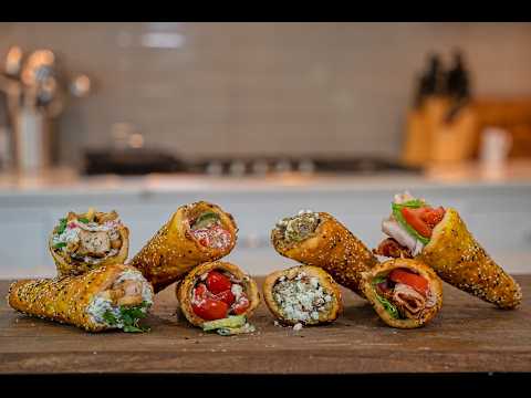 6 Easy & Delicious Bread Cone Recipes Savory & Sweet!