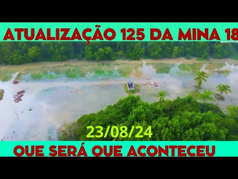 Atualização 125 da Mina 18 da BRASKEM no Mutange | Maceió | Alagoas Brasil | visto de cima