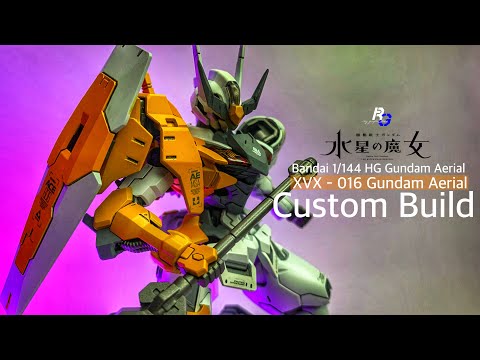 Gunpla Custom | Gundam Aerial Custom Build | The Witch From Mercury