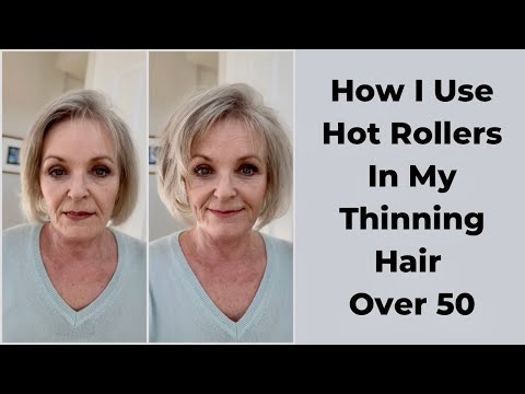 How I Get Hot Rollers To Stay In My Thin Hair