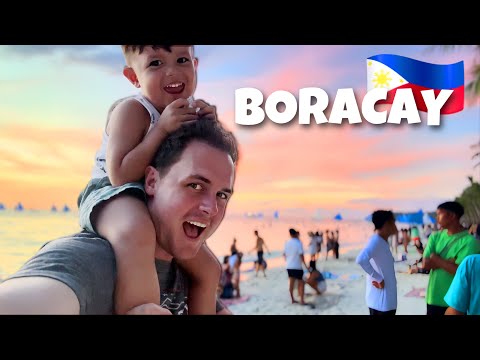 The SUNSET in Boracay Island is out of this world!