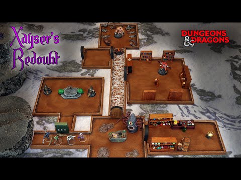 Xayser's Redoubt - Dungeons and Dragons FULL Dungeon Layout & Walkthrough