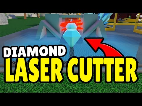 Buying Diamond Laser Cutter in Factory Simulator (Roblox)