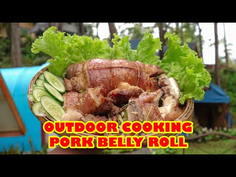 Outdoor Cooking - Pork Belly Roll