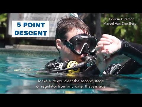 5 Point Descent PADI • PADI Open Water Diver Course - Scuba Diving Tips