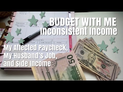 BUDGET WITH ME - Inconsistent Income, Side Hustle and Husband’s Job Explanation (Finally) | Chatty!