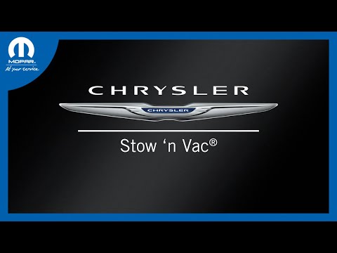 Stow 'n Vac® | How To | 2025 Chrysler Pacifica