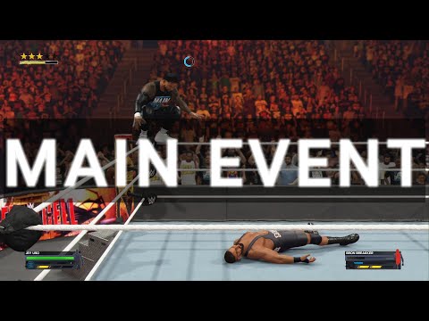 WWE2K24 | Main Event Jey Uso vs Bron Breakker | Neon Nights Gamer