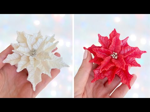 Chocolate Poinsettias Tutorial - Christmas Series