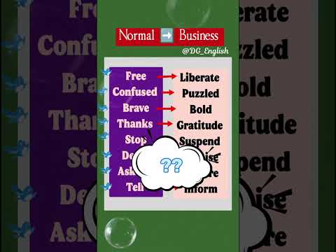 Normal vs Business English Vocabulary | Boost Your English Vocabulary