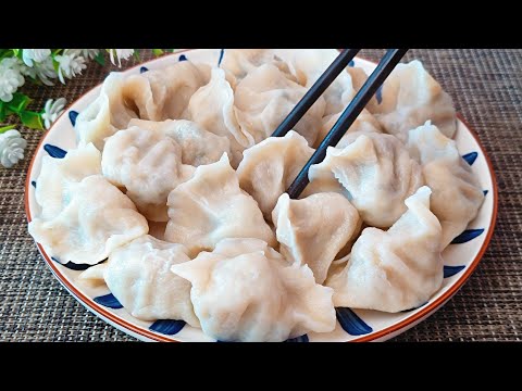 Radish Dumplings: Fresh and Tender, Easy to Make ! No Blanching Required: Delicious Radish Dumplings