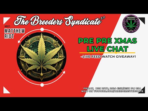 Breeders Syndicate Pre Pre XMAS LIVE show with Giveaway!