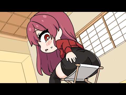 Marine’s dump truck is too big for the chair【Hololive AnimatedClip/Eng sub】【Marine/Noel/Flare】