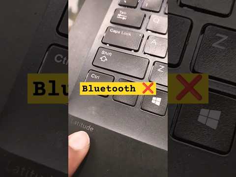 Dell Latitude 7480 Series Laptop Bluetooth Device Not Working Problem#macnitesh#keyboardtricks#2025