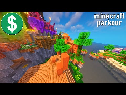 Minecraft Parkour Gameplay NO COPYRIGHT