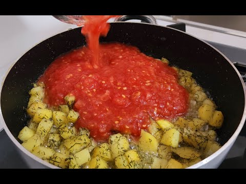 Do you have a tomato and an potato? Inexpensive and delicious recipe