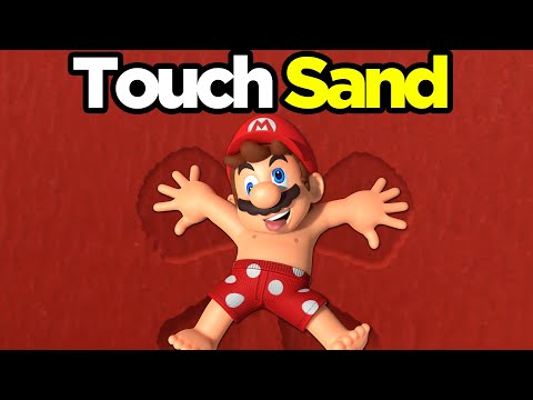 Can I touch sand in every Mario game?