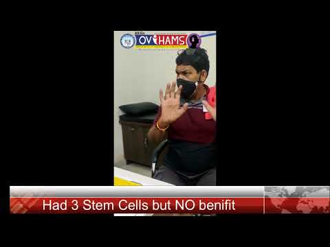 MND patient  GP-109 tells that Stem Cell Tt  didn't help, Disease  progressed