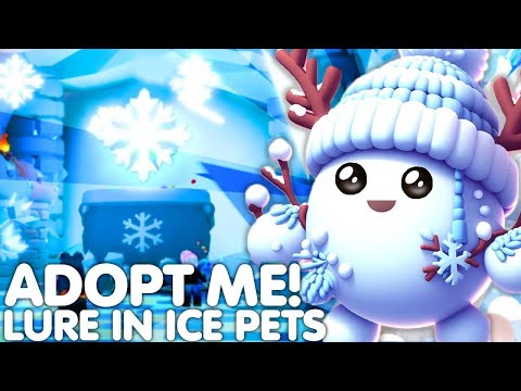 🤩ADOPT ME NEW LURE WINTER PETS EVENT!❄️NEW LURE BAIT! (ICE DIMENSION!) + CONCEPTS! ROBLOX