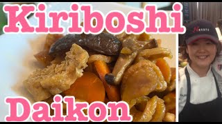 Simmered  Kiriboshi Daikon (Dried Daikon) Vegan