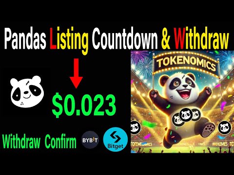 Pandas Listing Countdown & Withdraw | Pandas Airdrop New Eligibility Criteria |Price Prediction#dog