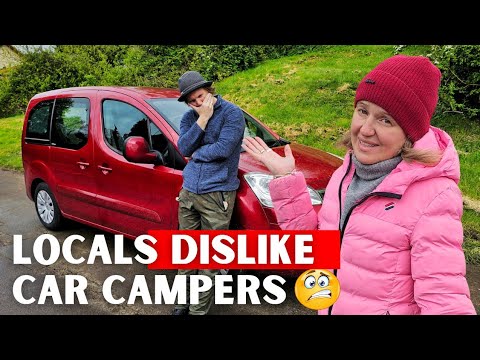 Our First Night Car Camping And We Got Told To Move On