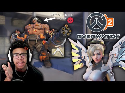 THIS GUY DOES NOT LIKE HEALERS! - [OVERWATCH 2]