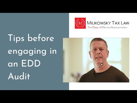 Tips Before Engaging in an EDD Audit in 2024