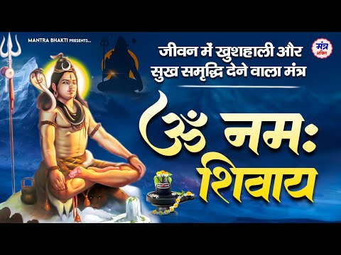 ॐ नमः शिवाय मंत्र। OM NAMAH SHIVAYA | MOST POWERFUL MANTRA OF LORD SHIVA | MONDAY SPECIAL MANTRA