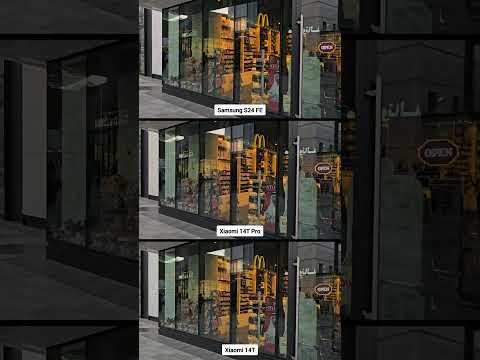 Samsung S24 FE VS Xiaomi 14T Pro VS Xiaomi 14T Camera Test #cameratest #smartphone