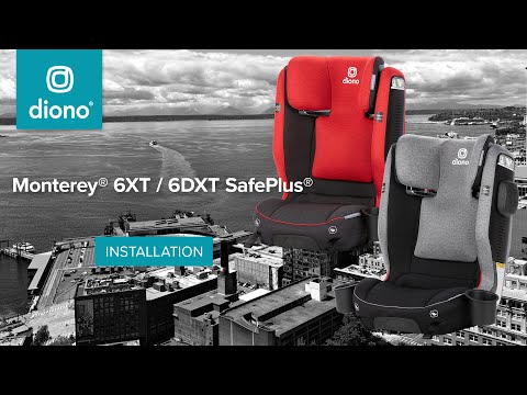 Monterey® 6XT / 6DXT SafePlus™ High-Back Booster Seat | Installation | 2024-Present