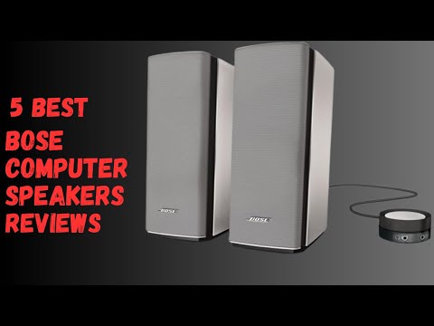 Best Bose Computer Speakers Reviews