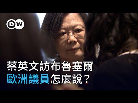 台灣前總統蔡英文訪布魯塞爾：現場歐洲議員怎麼說？｜DW 獨家視角