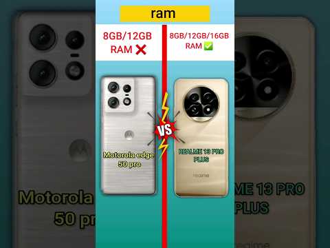 REALME 13 PRO PLUS 5G V/S ⚡ MOTOROLA EDGE 50 PRO COMPRESSION #motorolaedge50pro #realme13pro