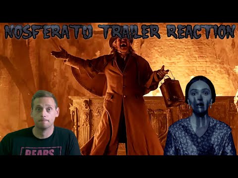 NOSFERATU Teaser Trailer Reaction | An ALL STAR Cast