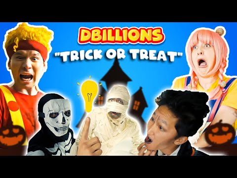 Best "Trick or Treat" Pranks with DB Heroes | D Billions VLOG English