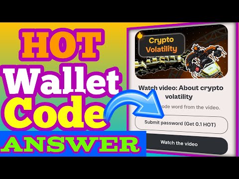 HOT wallet New secret code today|about crypto volubility|Hot wallet answer|hot New update Airdrop