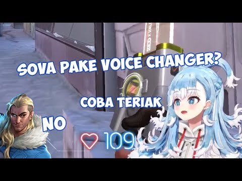 viewer kobo yang curiga kalo sova pake voice changer