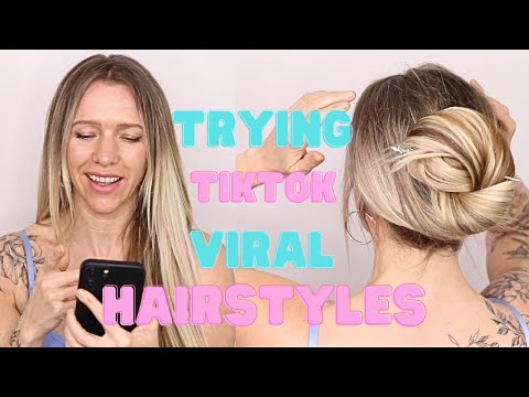 Trying TikTok Viral Hairstyles!