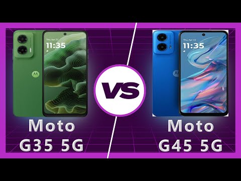 Moto G35 vs Moto G45 Detailed Comparison