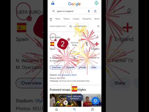 Google Easter Eggs 2024 | Champions Celebration | Google Easter Eggs