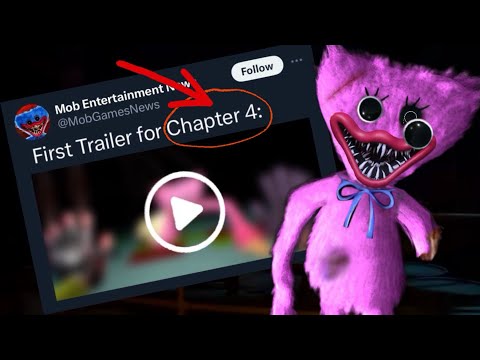 Poppy Playtime Chapter 4 - First TRAILER Release & New Leaks