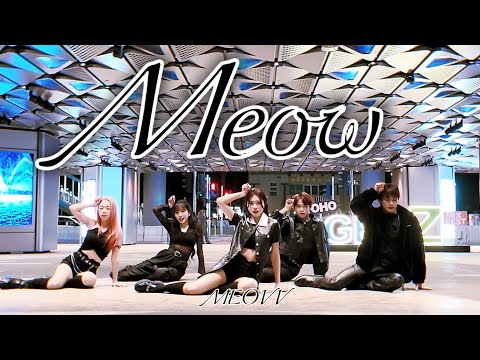 [K-POP IN PUBLIC]  MEOVV 'MEOW (미야오)’ Performance ver.｜WHYN0T K-pop Dance Party?!｜元朗YOHO Mall HK