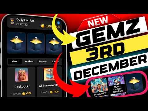 gemz daily combo today 3 January | 3 January gemz daily CODE combo today | gemz daily combo  #gemz